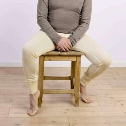 Caleçon long - 70% Laine vierge bio & 30% Soie - GOTS