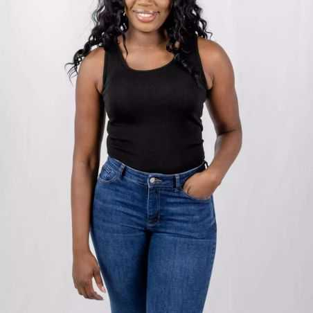 Débardeur femme - 70% Laine vierge bio & 30% Soie - GOTS