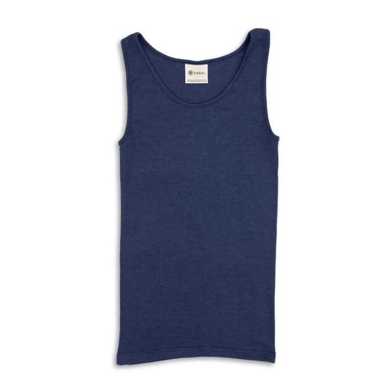 Débardeur maillot de corps - 70% Laine vierge bio & 30% Soie - GOTS