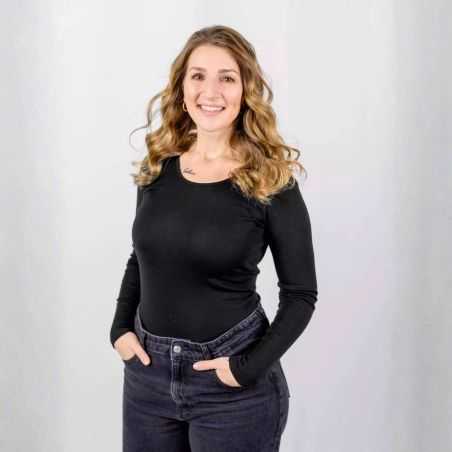 Tricot de peau manches longues - 100% Laine vierge bio