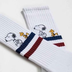 Chaussettes "Snoopy Stripes" - Coton bio