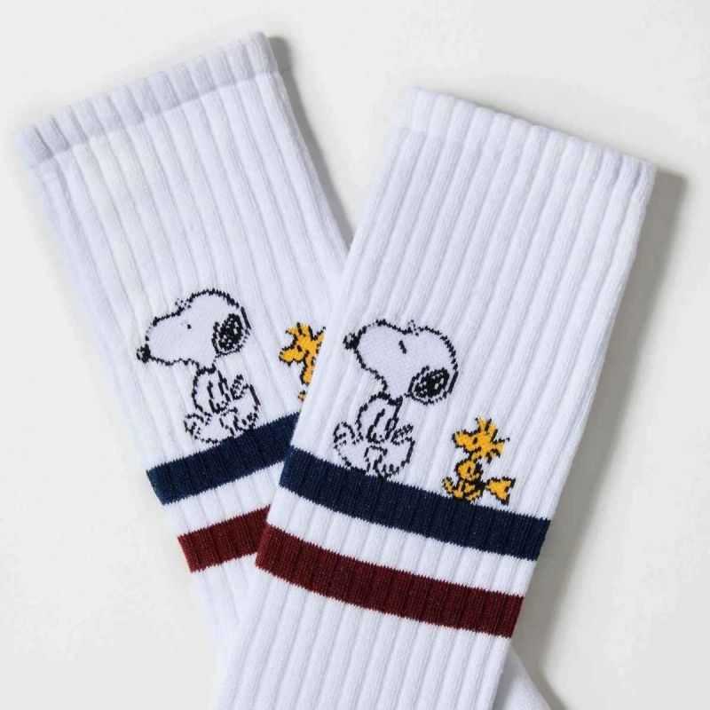 Chaussettes "Snoopy Stripes" - Coton bio