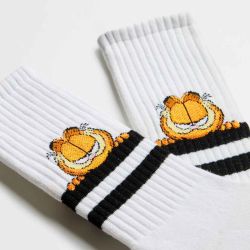 Chaussettes "Garfield Stripes" - Coton bio