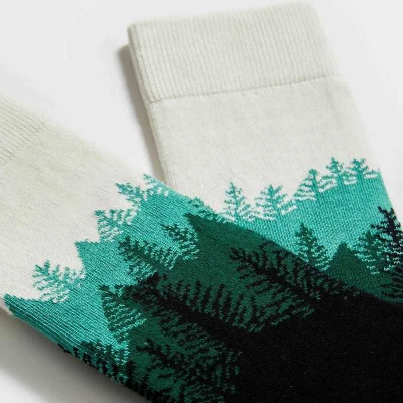 Chaussettes "Forêt" - Coton bio