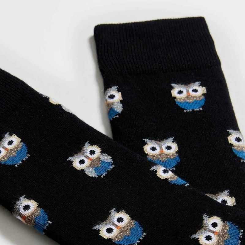 Chaussettes "Hiboux" - Coton bio