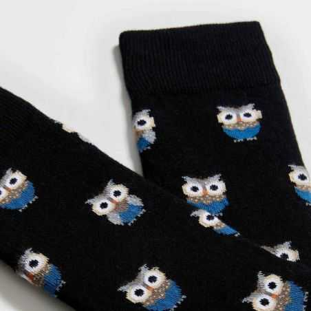 Chaussettes "Hiboux" - Coton bio