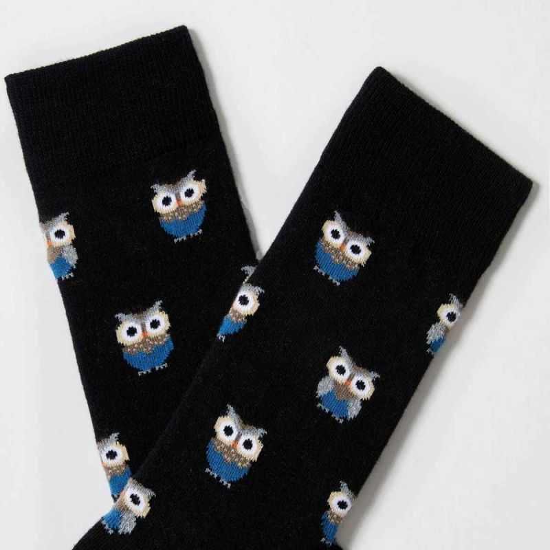 Chaussettes "Hiboux" - Coton bio