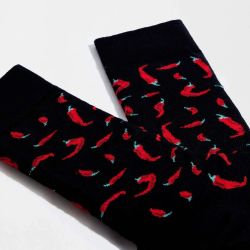Chaussettes "Piments" - Coton bio