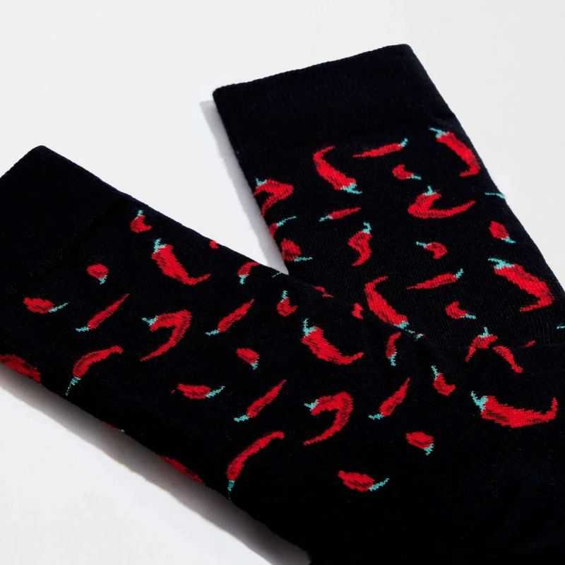 Chaussettes "Piments" - Coton bio