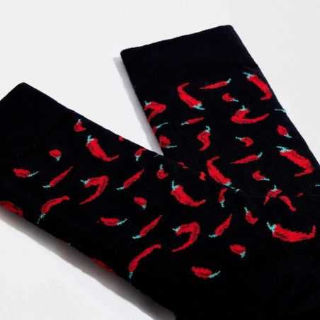 Chaussettes "Piments" - Coton bio