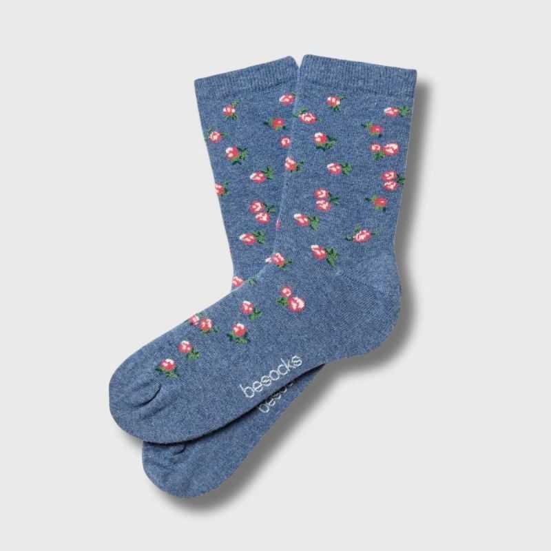 Chaussettes "Floral" - Coton bio