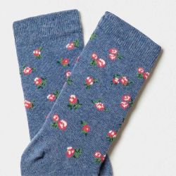 Chaussettes "Floral" - Coton bio