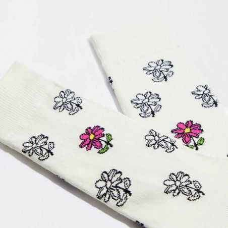 Chaussettes "Flower" - Coton bio