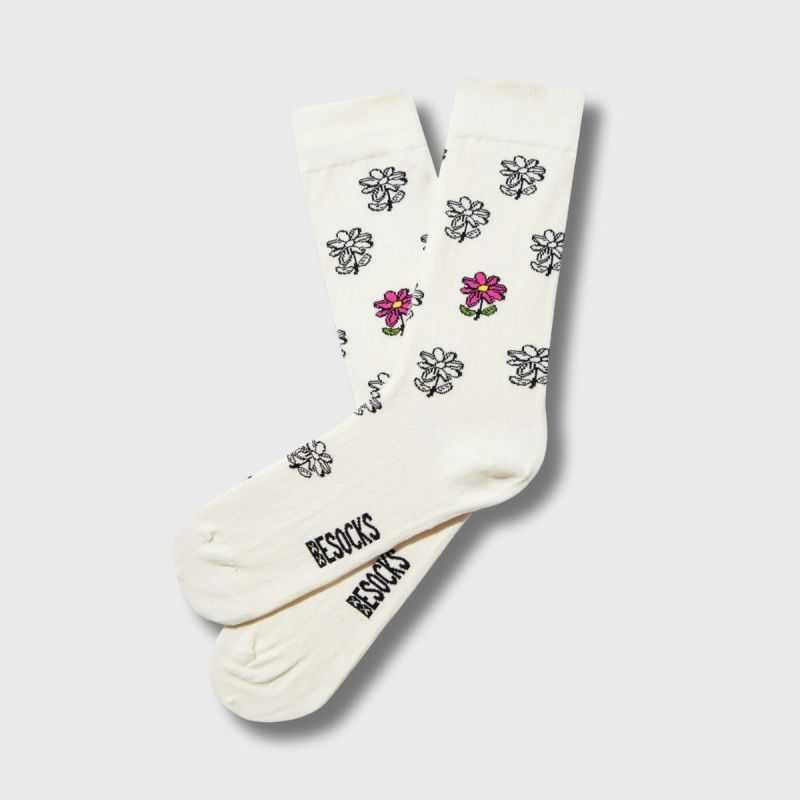 Chaussettes "Flower" - Coton bio