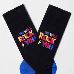 Chaussettes "We Will Rock You" - Coton bio
