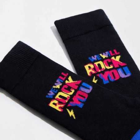 Chaussettes "We Will Rock You" - Coton bio