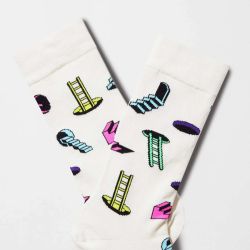 Chaussettes "Trou noir" - Coton bio