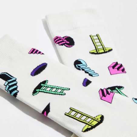 Chaussettes "Trou noir" - Coton bio