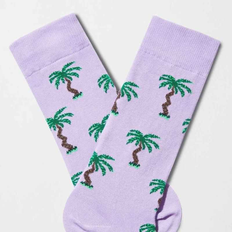 Chaussettes "Palmier" - Coton bio