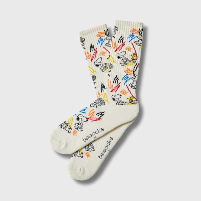 Chaussettes "Snoopy Paint" - Coton bio