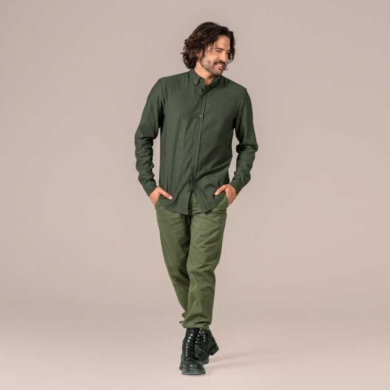 Chemise en flanelle "PHARREN" - 100% Coton bio