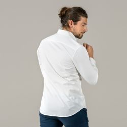 Chemise "PONTER" en sergé - 100% Coton bio