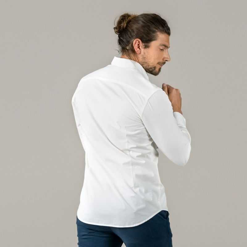 Chemise "PONTER" en sergé - 100% Coton bio