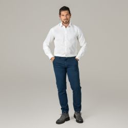 Chemise "PONTER" en sergé - 100% Coton bio