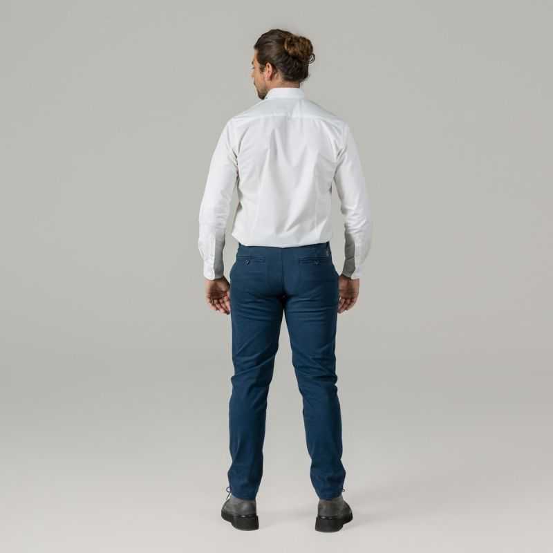 Chemise "PONTER" en sergé - 100% Coton bio