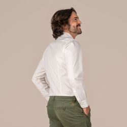 Chemise "PONTER" en sergé - 100% Coton bio