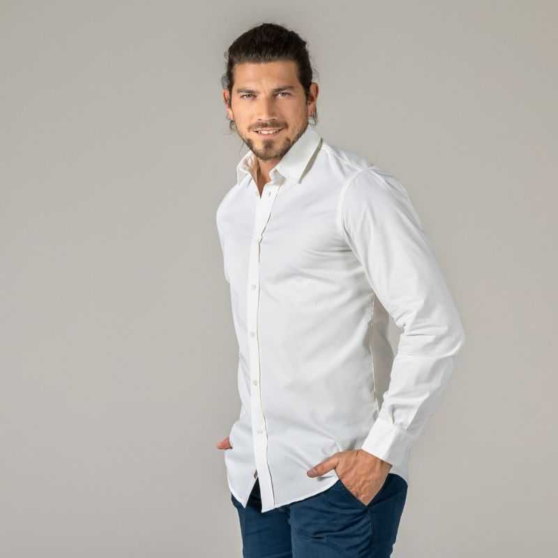Chemise "PONTER" en sergé - 100% Coton bio