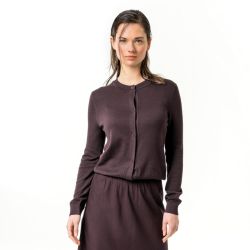 Cardigan "SCARA " - 100 % Coton bio GOTS