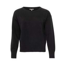 Pullover en tricot fin "UNDINE" – Coton bio et laine