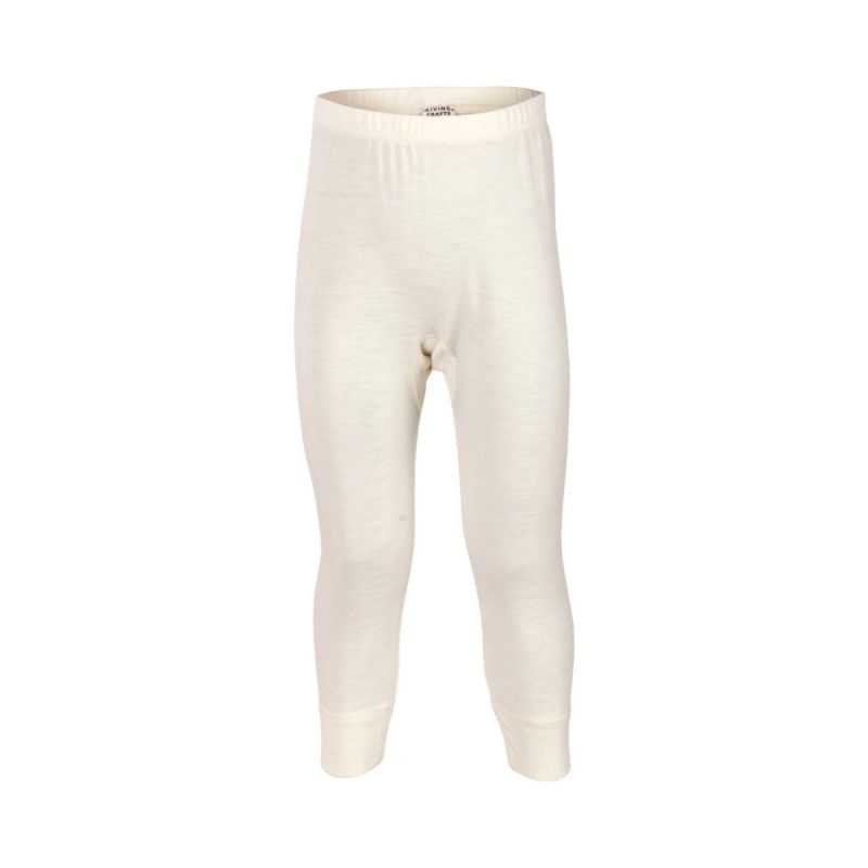 Caleçon long enfant thermorégulateur en laine bio et soie
