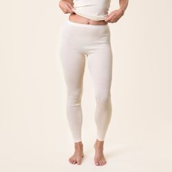 Caleçon long en laine bio, nature, FENJA