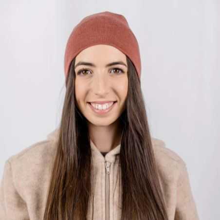 Bonnet coupe beanie - Laine vierge bio & Soie