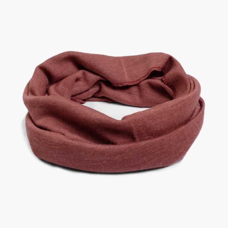 Tour de cou infini - Laine vierge bio & Soie
