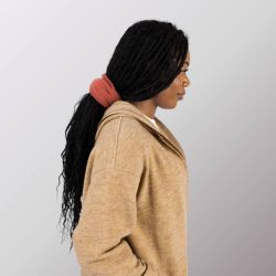 Tour de cou infini - Laine vierge bio & Soie