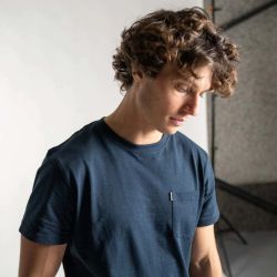 T-shirt avec poche - 100% Coton bio - GOTS