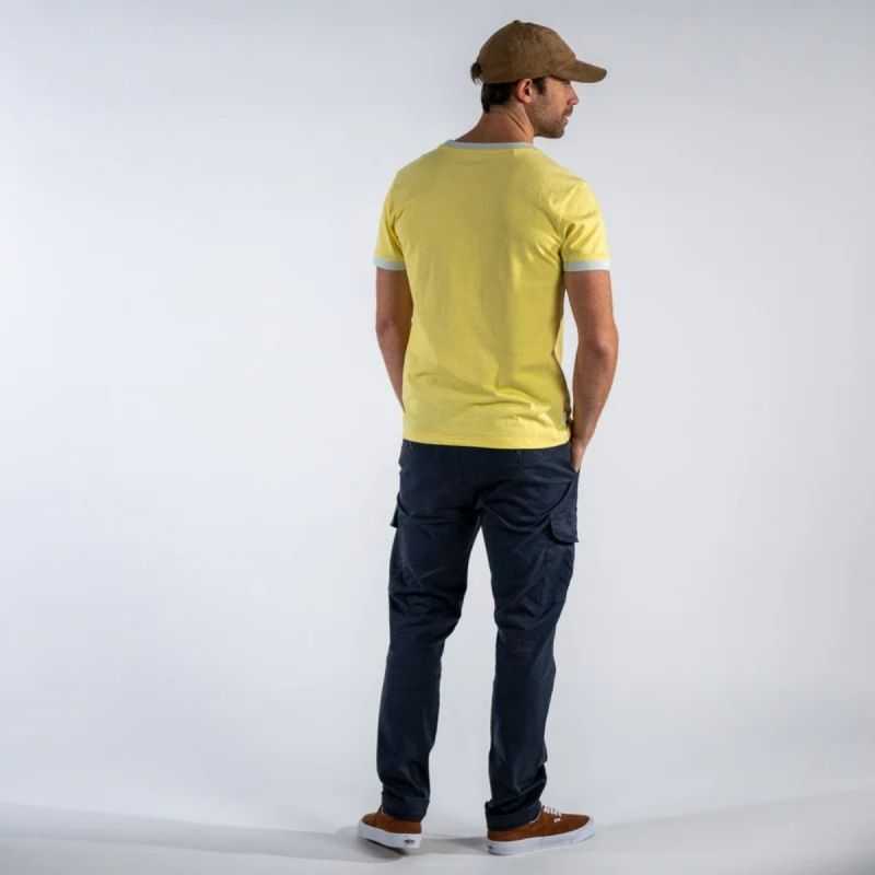 Pantalon cargo coupe droite - Coton bio