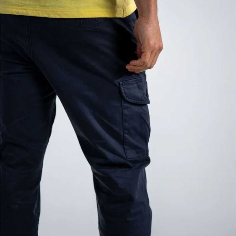 Pantalon cargo coupe droite - Coton bio