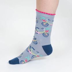 Chaussettes "VELO" femme - Viscose de bambou