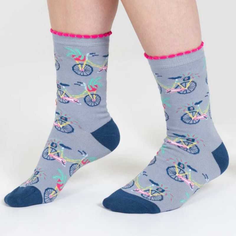 Chaussettes "VELO" femme - Viscose de bambou Chaussettes "VELO" femme - Viscose de bambou