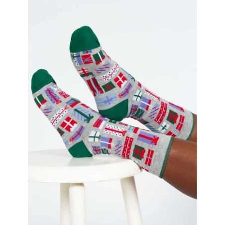 Coffret de 4 paires de chaussettes "CHRISTMAS" - Viscose de bambou