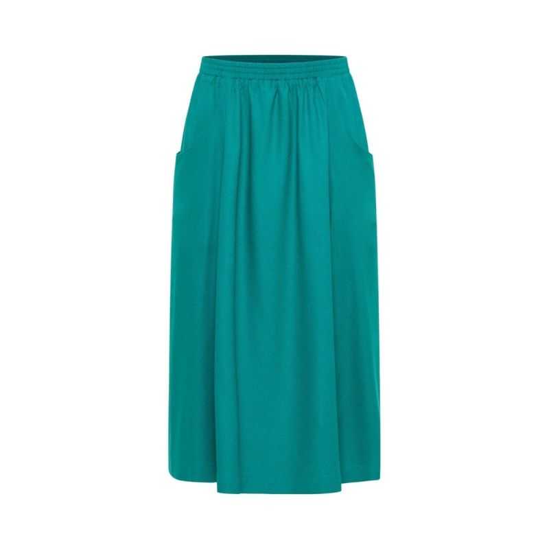 Jupe midi fluide - 100% viscose EcoVero™