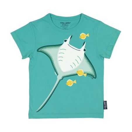 T-shirt manches courtes "RAIE MANTA" - 100% Coton bio