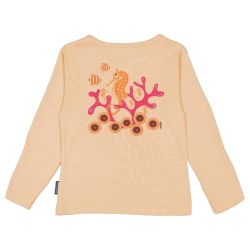 T-shirt manches longues "HIPPOCAMPE" - 100% Coton bio