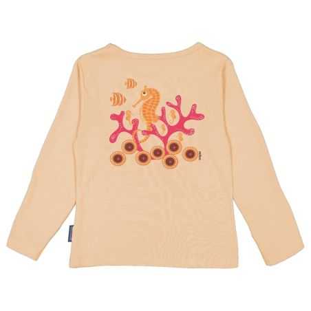 T-shirt manches longues "HIPPOCAMPE" - 100% Coton bio