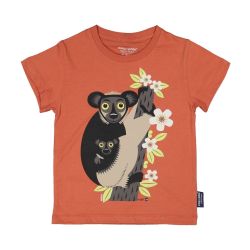 T-shirt enfant manches courtes "INDRI" - 100% Coton bio