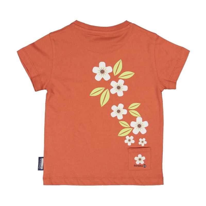 T-shirt manches courtes "INDRI" - 100% Coton bio